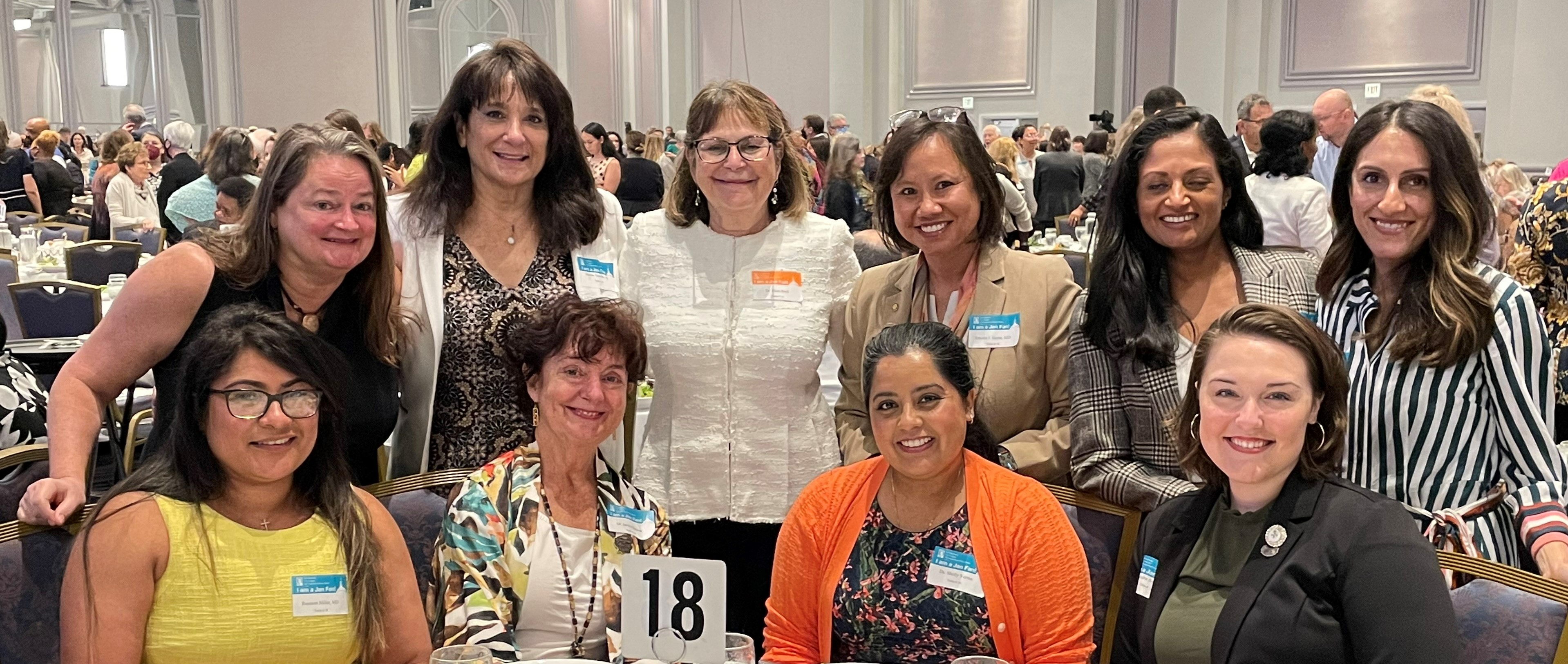 Women in Leadership Members at Congresswoman Jan Schakowsky's Women's Power Lunch on May 20, 2022